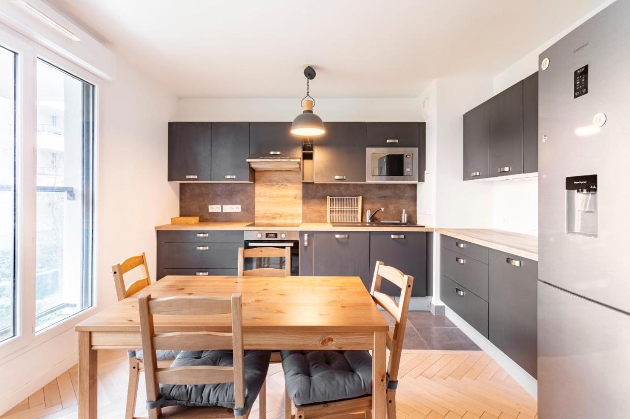 Apart Neuf Quartier Sympa Bois-Colombes Buitenkant foto