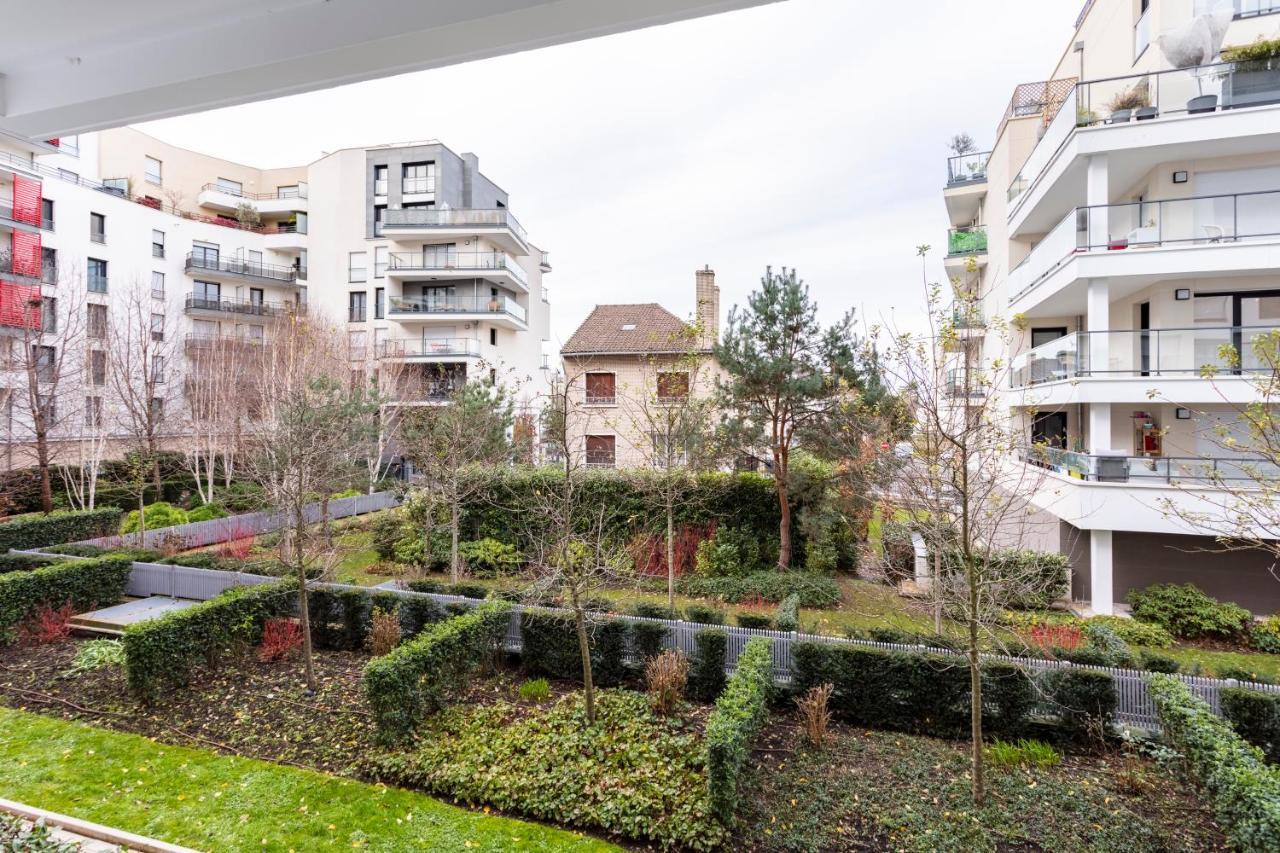 Apart Neuf Quartier Sympa Bois-Colombes Buitenkant foto